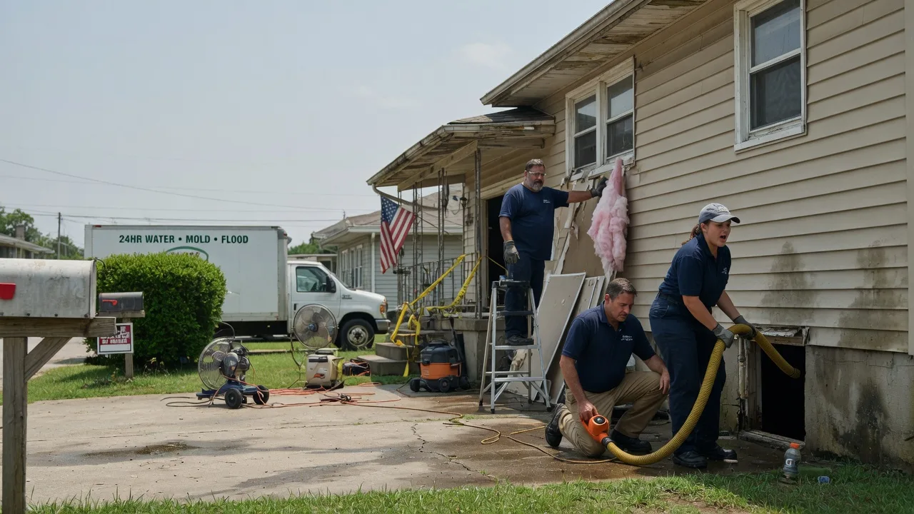 Water Damage Repair in Four States, WV near me